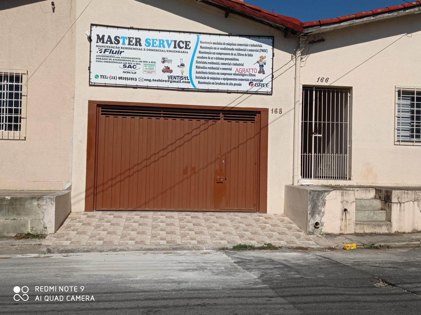 Sede e oficina própria da Master Service Lorena